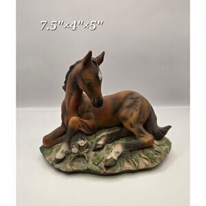 Vintage Homco Masterpiece Series Foal Figurine